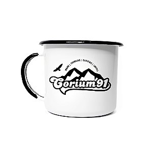 Caneca esmaltada Culture | Branca