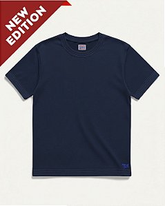 Double Navy Tee 7oz