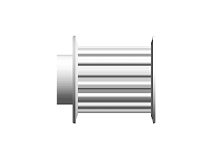 POLIA IND. T5 16 DENTES PARA CORREIA DE 25MM TIPO 6F EM ALUMÍNIO ✅