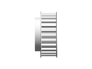 POLIA IND. T10 25 DENTES PARA CORREIA DE 25MM TIPO 6F EM ALUMÍNIO