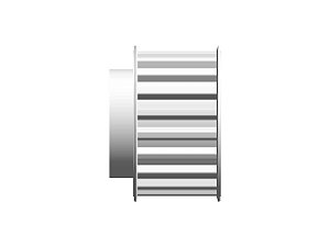 POLIA IND. T10 20 DENTES PARA CORREIA DE 32MM TIPO 6F EM ALUMÍNIO ✅
