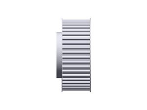 POLIA IND. T10 44 DENTES PARA CORREIA DE 50MM TIPO 6F EM ALUMÍNIO