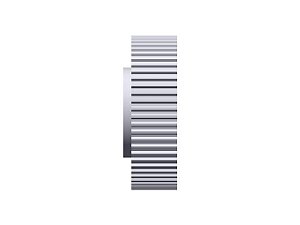 POLIA IND. T10 60 DENTES PARA CORREIA DE 50MM TIPO 6 EM ALUMÍNIO
