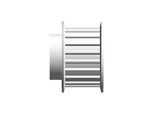 POLIA IND. AT5 20 DENTES PARA CORREIA DE 16MM TIPO 6F EM ALUMÍNIO ✅