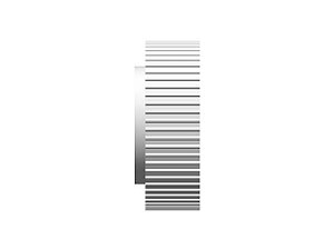 POLIA IND. AT5 60 DENTES PARA CORREIA DE 25MM TIPO 6 EM ALUMÍNIO