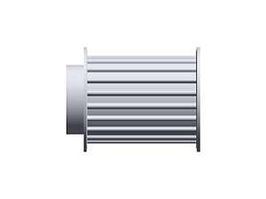 POLIA IND. AT5 20 DENTES PARA CORREIA DE 32MM TIPO 6F EM ALUMÍNIO