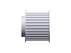 POLIA IND. AT5 30 DENTES PARA CORREIA DE 32MM TIPO 6F EM ALUMÍNIO