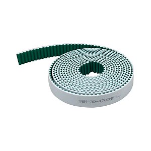 Correia Perfil 8M – 30mm - Aberta em PU com Malha de Aço - Metro