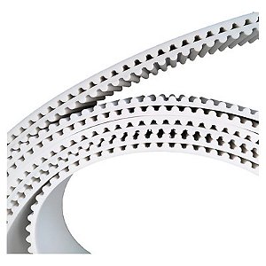 Correia Perfil 8M – 50mm - Aberta em PU com Malha de Aço - Metro