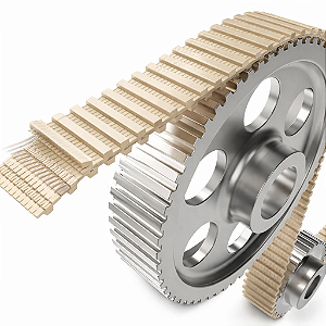 Correia DT5-260 16mm | Sincronizadora Duplo Dente T5-260 (52 dentes)