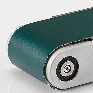 Correia em PVC Verde 800x50x2mm para Transporte Industrial