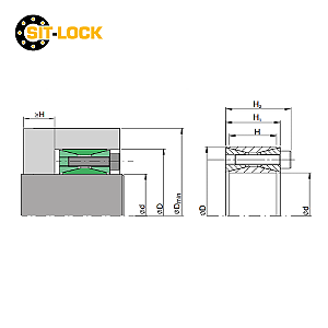 CAL 1 70x110 ANÉL DE FIXAÇÃO RFN 7012 / BUCHA EXPANSIVA