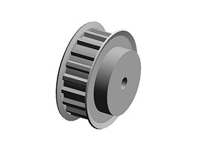 POLIA 19 DENTES AT10 16MM TIPO 6F EM ALUMÍNIO