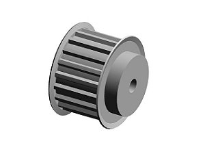 POLIA 19 DENTES AT10 32MM TIPO 6F EM ALUMÍNIO ✅