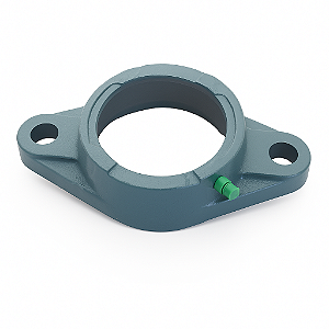 Mancal Flange Oval Termoplástico PPL 209 (2 Furos)