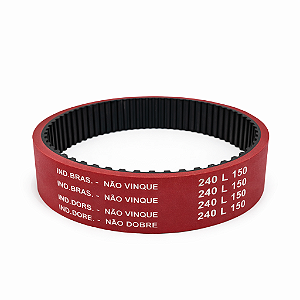 Correia 240L 150 CRV8-UN 10mm Vermelha - Tracionadora Universal