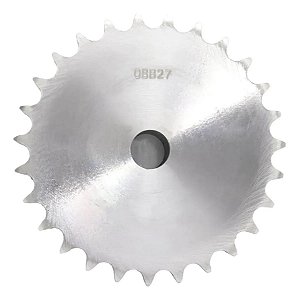 Engrenagem 27 Dentes - Passo 1/2" (ASA 40) em Aço SAE 1045