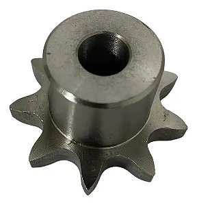 Engrenagem 09 Dentes - Passo 1/2" (ASA 40) em Aço SAE 1045