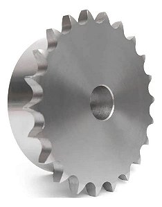 Engrenagem 40 Dentes - Passo 1/2" (DIN 08B) em Aço SAE 1045