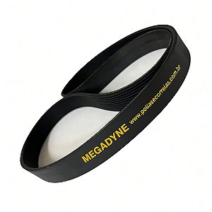 Correia Poly-V Megadyne 8PJ1088 com 8 Frisos 1088mm – Correia Micro V Industrial de Alta Performance