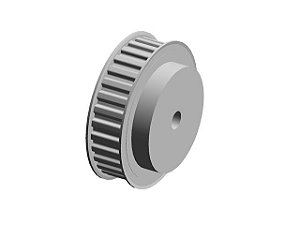 POLIA IND. ROYAL 30 DENTES L 100 TIPO 6F AÇO ✅