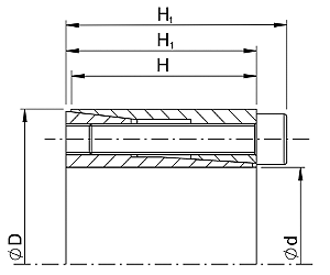 Anel de Fixação CAL 15 30x55 | Bucha Expansiva Auto Centralizante SIT-LOCK