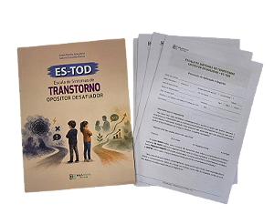 Escala de Sintomas de Transtorno Opositor Desafiador - ES-TOD APLICAÇÃO - PROTOCOLO - KIT COM 10 UNIDADES