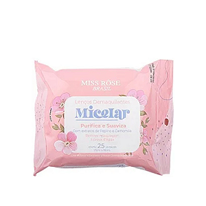 Lenço Demaquilante Miss Rosê