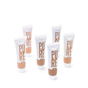Base líquida Matte Pure Skin Vivai