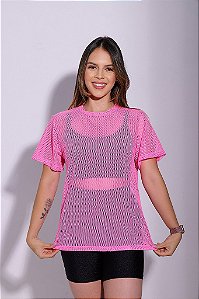 BLUSÃO URBANY ROSA CLARO