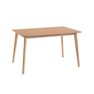 Mesa Finlândia Pequena(120x75) Base Madeira Seringueira C/ Tampo Em MDF