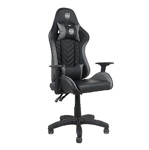 Cadeira Gamer Elite Pro C/ Aj. Braços e Inclinação 130º, Estofada C/ Revestimento PU