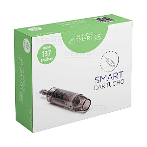 Smart Cartucho Preto Nano 137 Agulhas - Caixa C/ 10 unidades - Smart GR