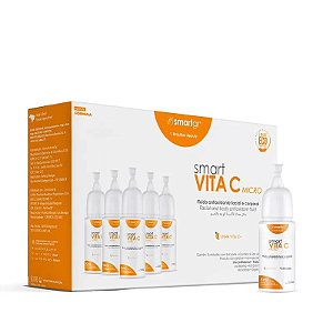 Smart Vitamina C Micro - Antioxidante Cutâneo - 5 Monodoses de 5ml - Smart GR