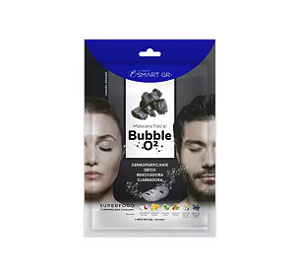 Máscara Facial Superfood Bubble O² - Carvão Ativado - Smart GR