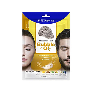 Máscara Facial Superfood Bubble O² - Cinzas Vulcânicas - Smart GR