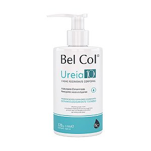 Ureia 10% -  Creme Hidratante Corporal 320g  - Bel Col