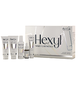 Hexyl - Kit Clareador Profissional com 5 Itens - Bel Col