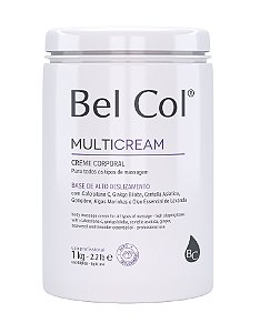 Multicream 1kg - Creme de Massagem Corporal - Bel Col