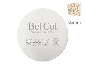 Solectiv Mineral Powder FPS 30 Marfim Bel Col - Pó Compacto 12g