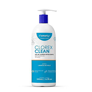 Smart Clorex Clean 500ml - Gel de Limpeza de pele Smart GR