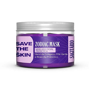 Lançamento - Máscara de Colágeno Prebiótica Roxa - Sagitário - Save The Skin - Smart GR