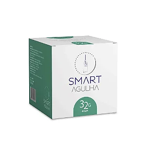 Smart Agulha de Lebel 32G/4mm Smart GR - Caixa com 100 unidades