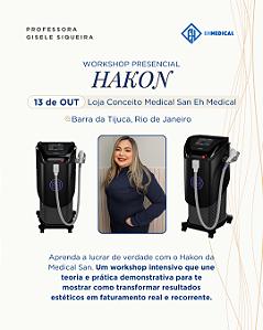 WORKSHOP - LASER DE EPILAÇÃO - HAKON