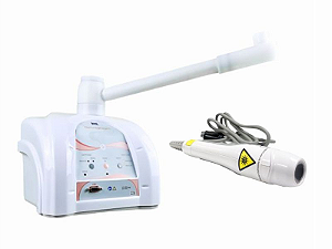 Dermosteam 127V c/ mini Probe 45nm - Vapor de Ozônio para Limpeza de Pele - Ibramed