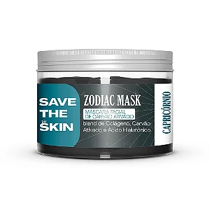 Máscara de Colágeno Carvão Ativado 120g - Save The Skin - Smart GR