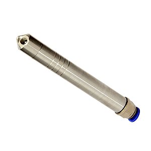 Caneta Diamante Corpo de Alumínio Prata + Filtro e Engate da Mangueira - Vctec