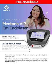 PRÉ-MATRÍCULA - RESERVA PARA O CURSO - Mentoria VIP em Endolaser | Dra. Leidiane Santos