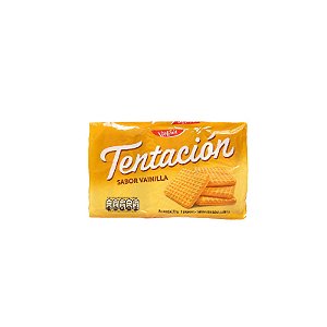 Bolachas Tentación Baunilha. Pacote com 6 unidades