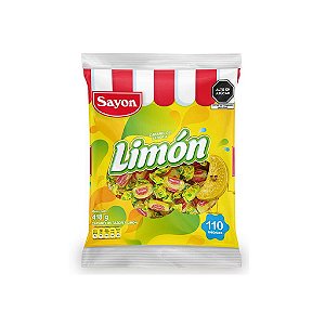 Bala Sayon de Limão Peruana Original (Saco com 110 Unidades) - Doçura Refrescante Importada